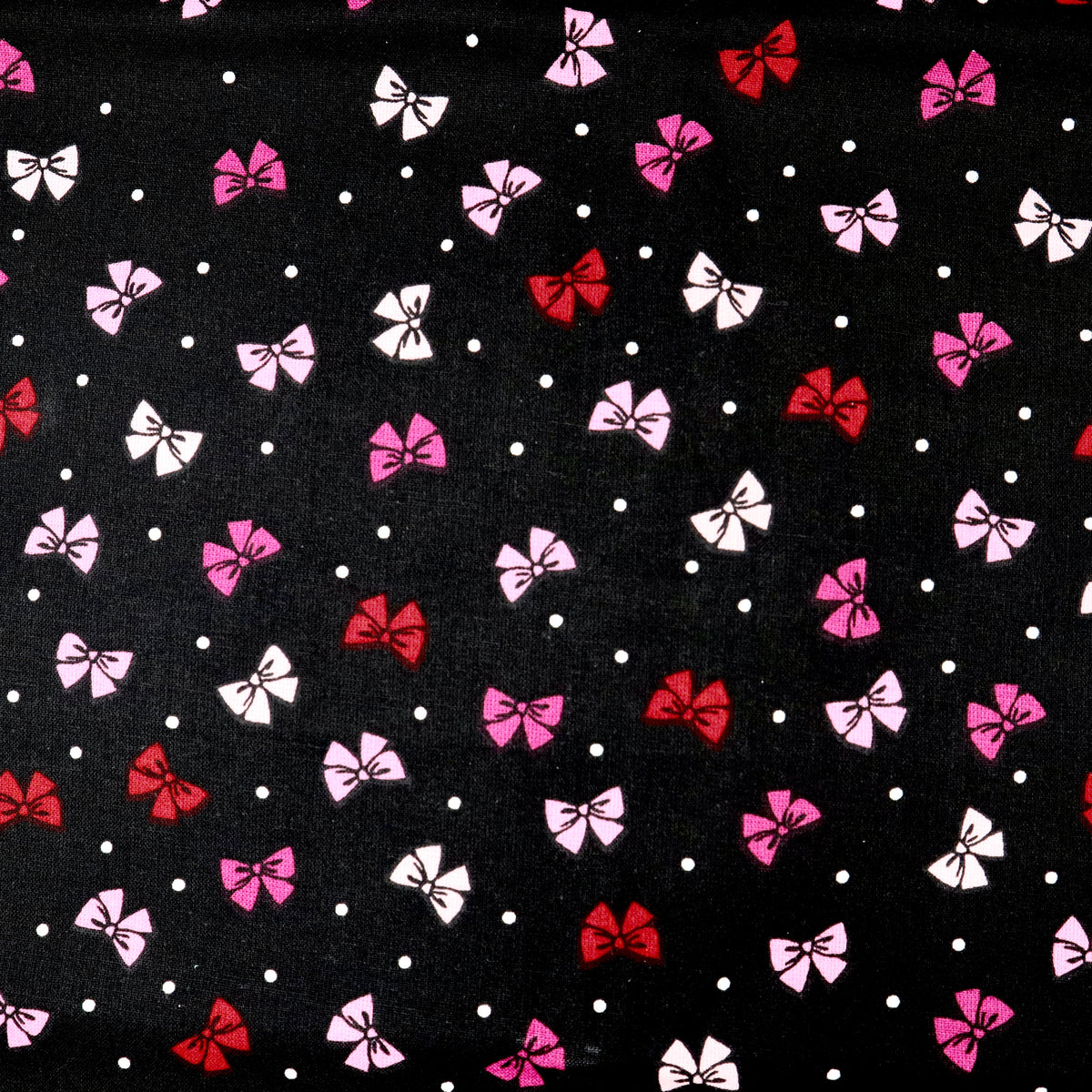Pretty in Pink Bows - Quilting Cotton