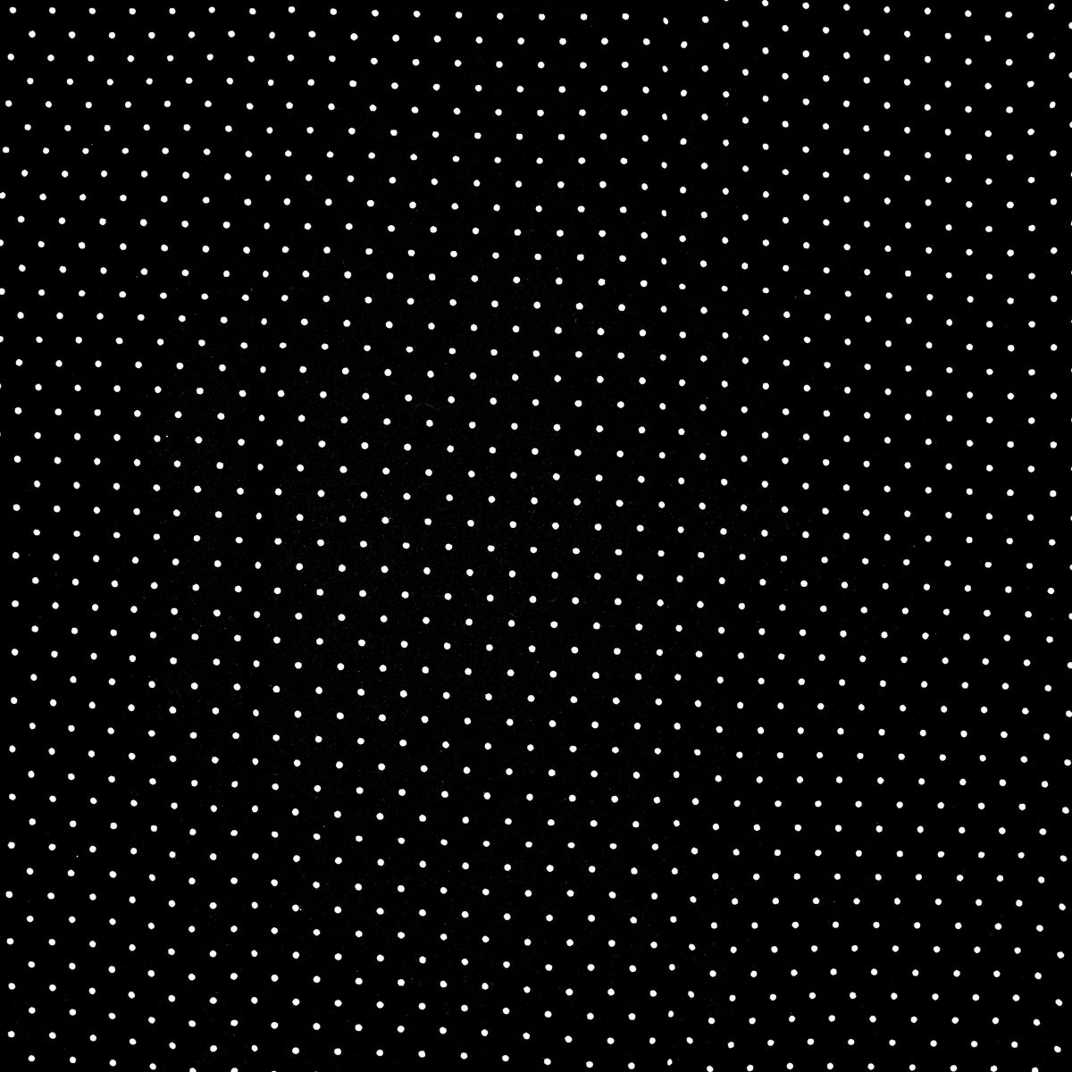 Tiny Polka Dots on Black - Quilting Cotton