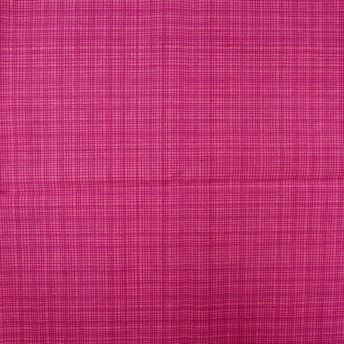 Crosshatch Pink - Quilting Cotton