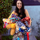 Squiggle Pillow - Multi Snowy Fun