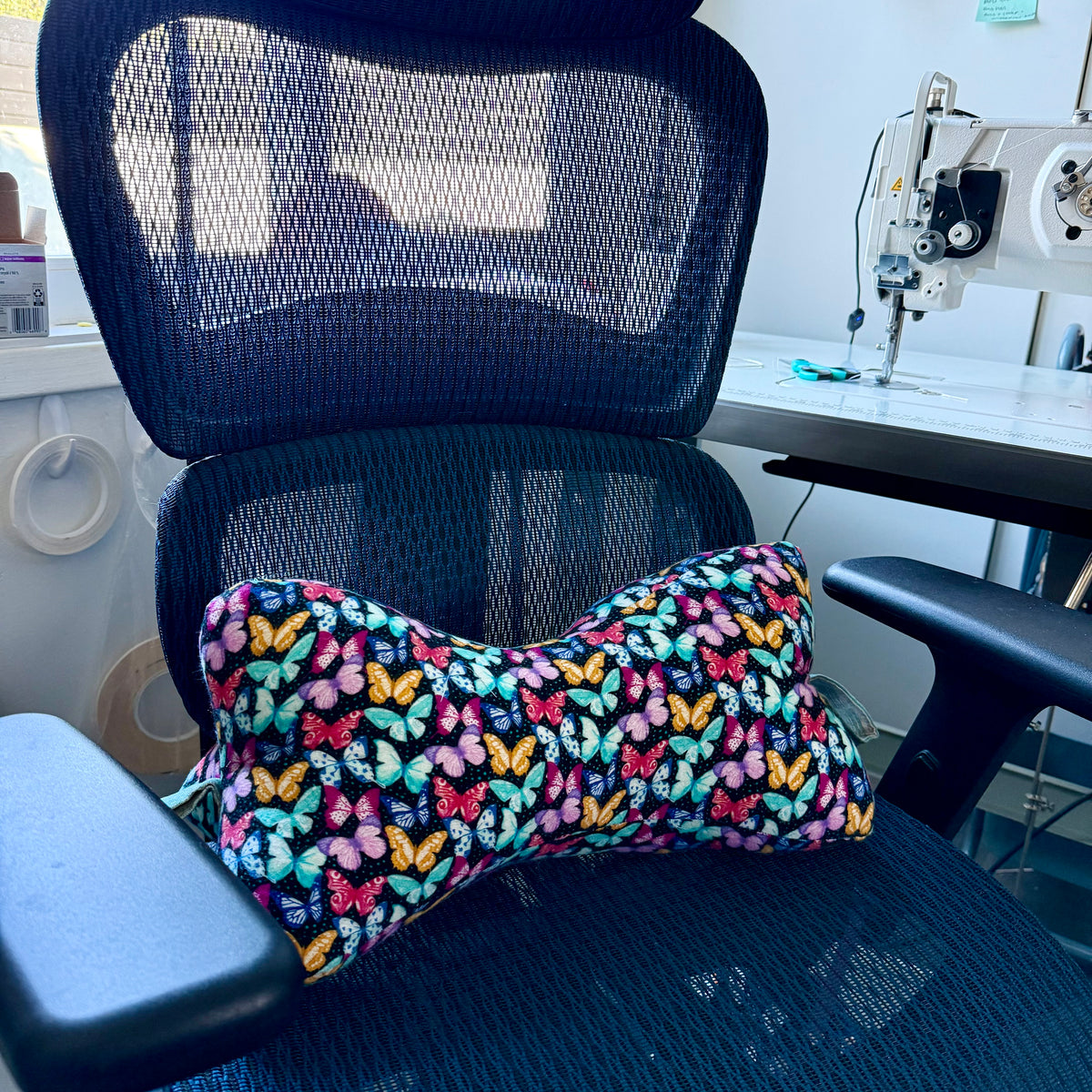 Squiggle Pillow - Multi Snowy Fun