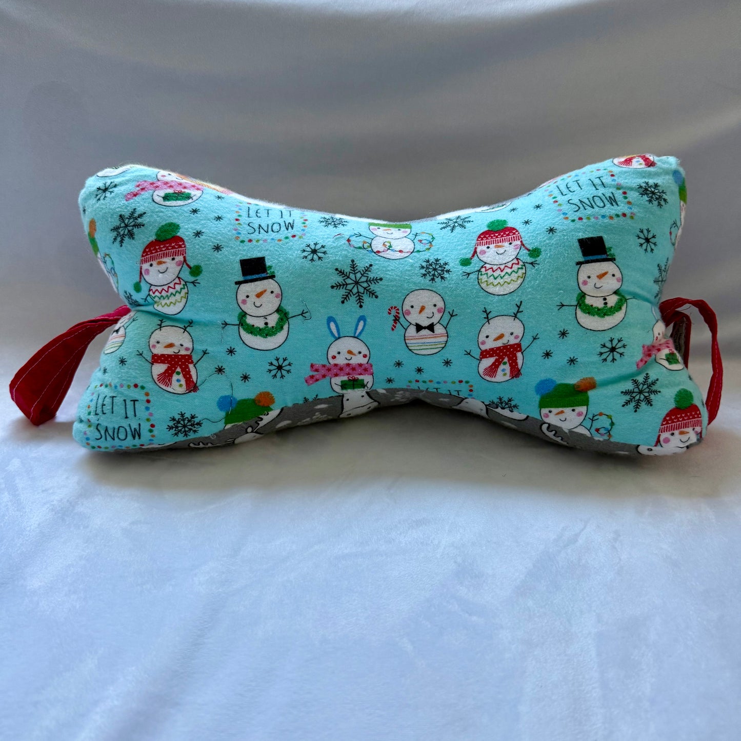 Squiggle Pillow - Multi Snowy Fun