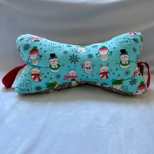 Squiggle Pillow - Multi Snowy Fun