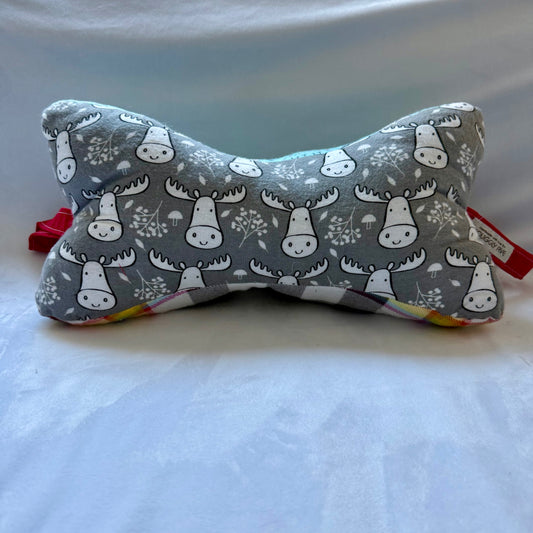 Squiggle Pillow - Multi Snowy Fun