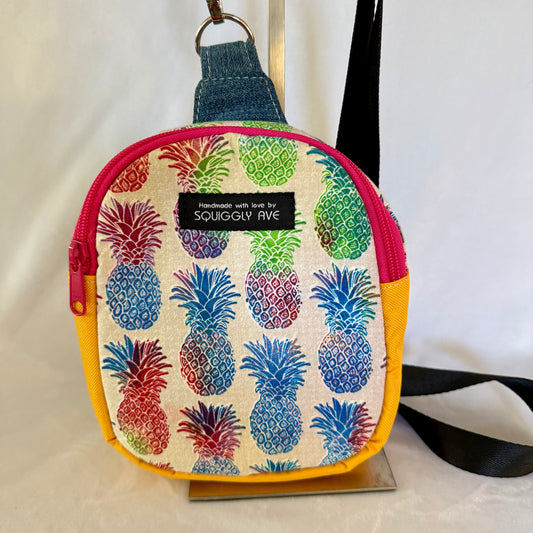 Mini Sling Pack - Pineapples