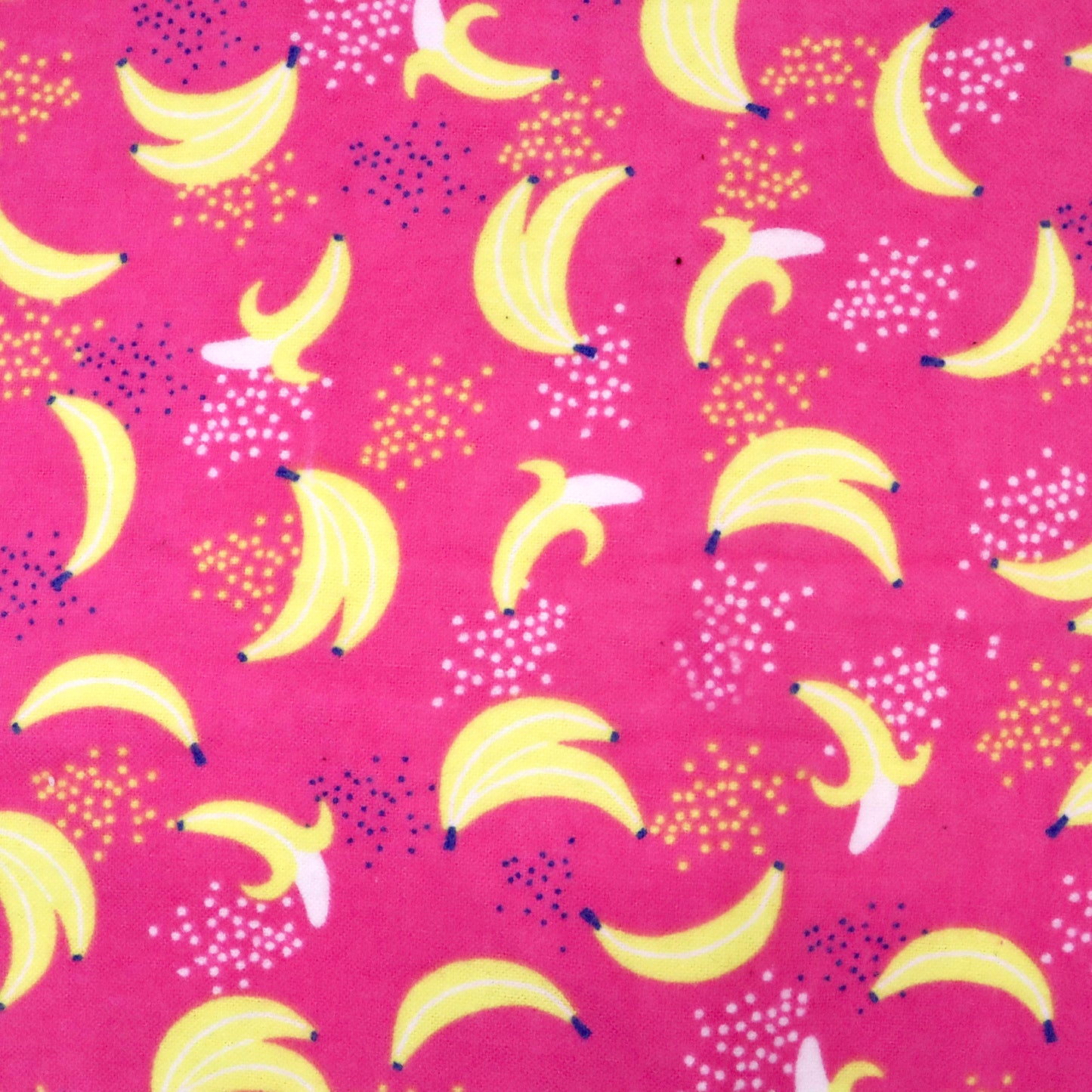 Going Pink Bananas - Cotton Flannel
