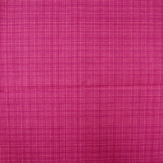 Crosshatch Pink - Quilting Cotton