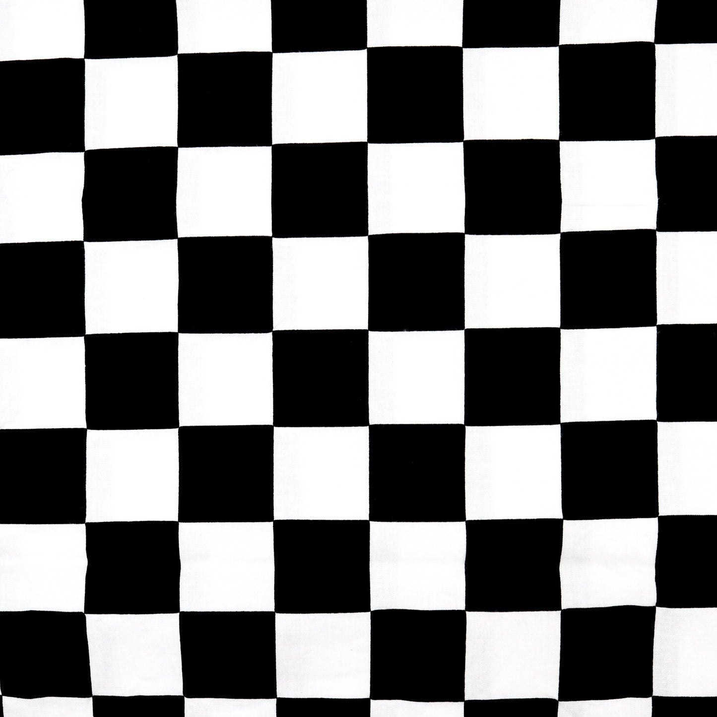 B&W Racing Checkers - Quilting Cotton