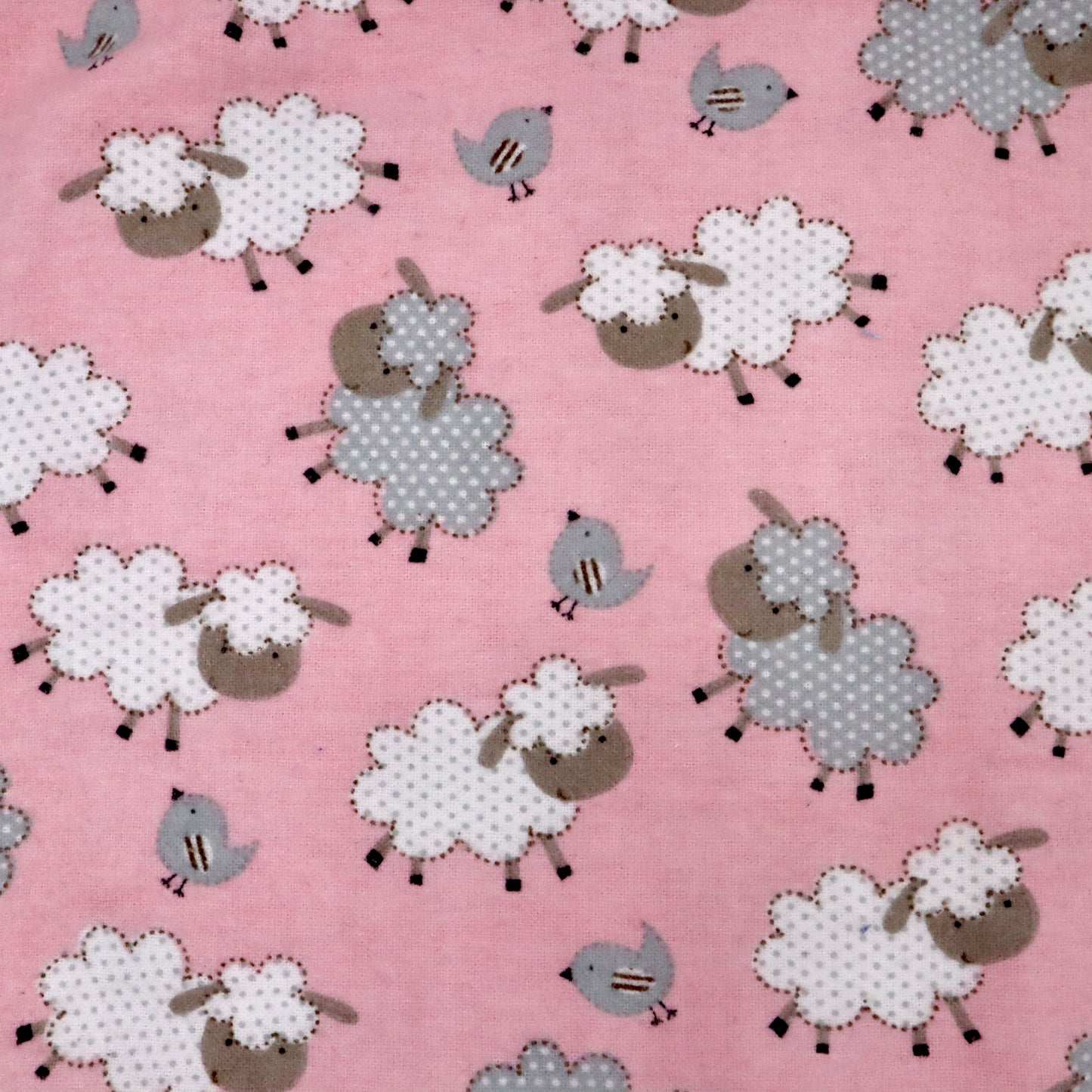 Counting Pink Sheep - Cotton Flannel