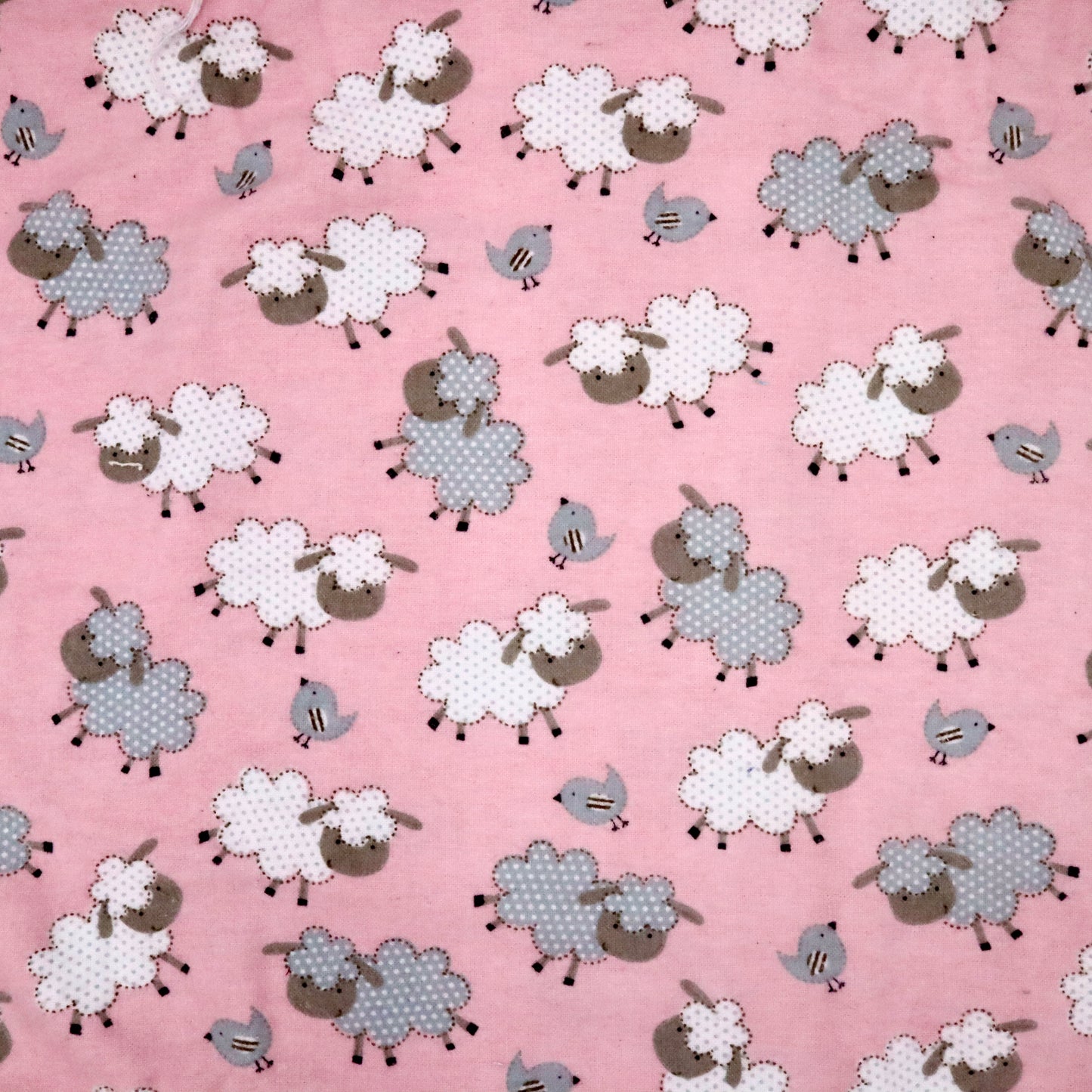 Counting Pink Sheep - Cotton Flannel